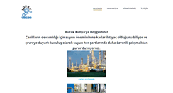 Desktop Screenshot of burakkimya.com